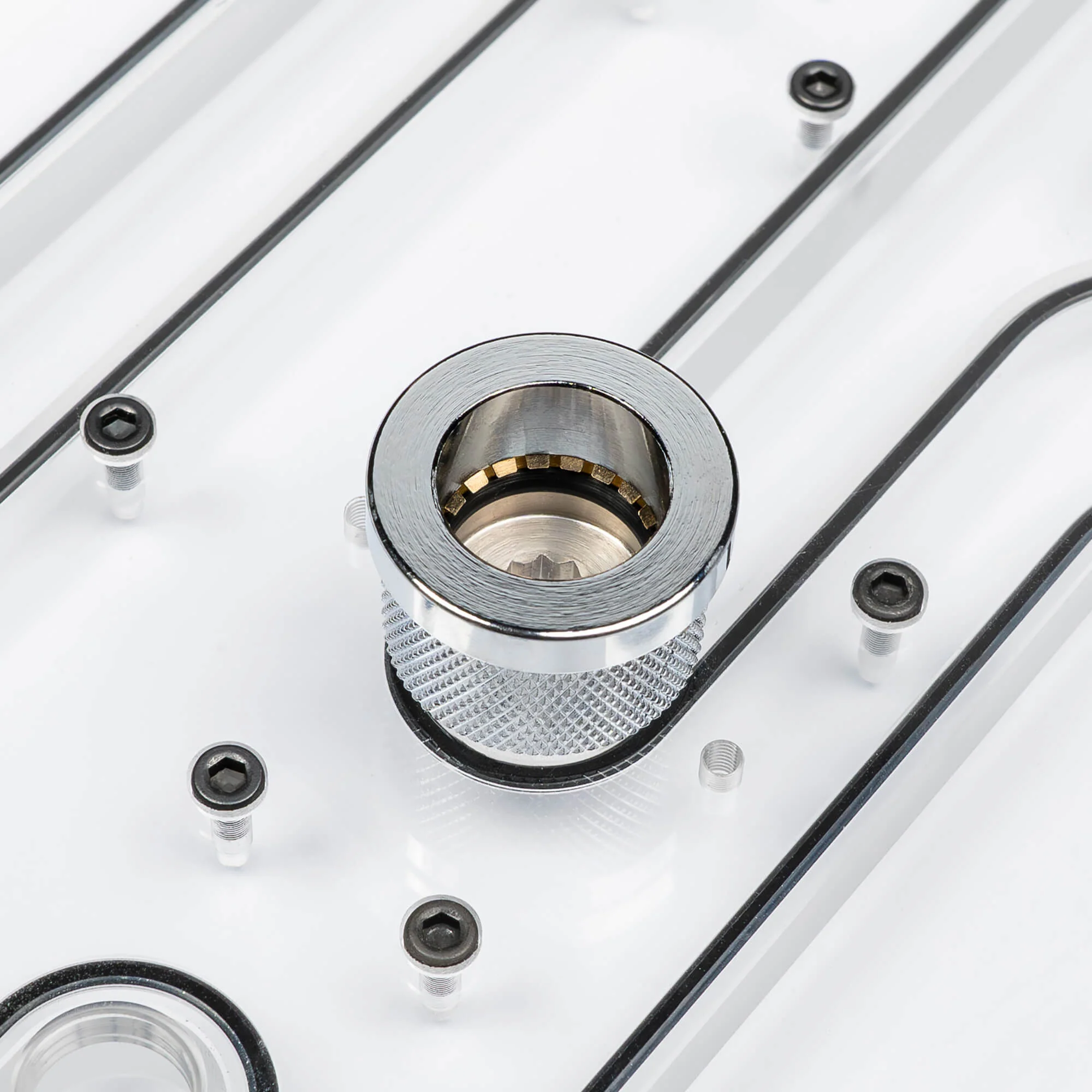 Glacier EZ-Fit F16G1/4 Chrome - Image 5