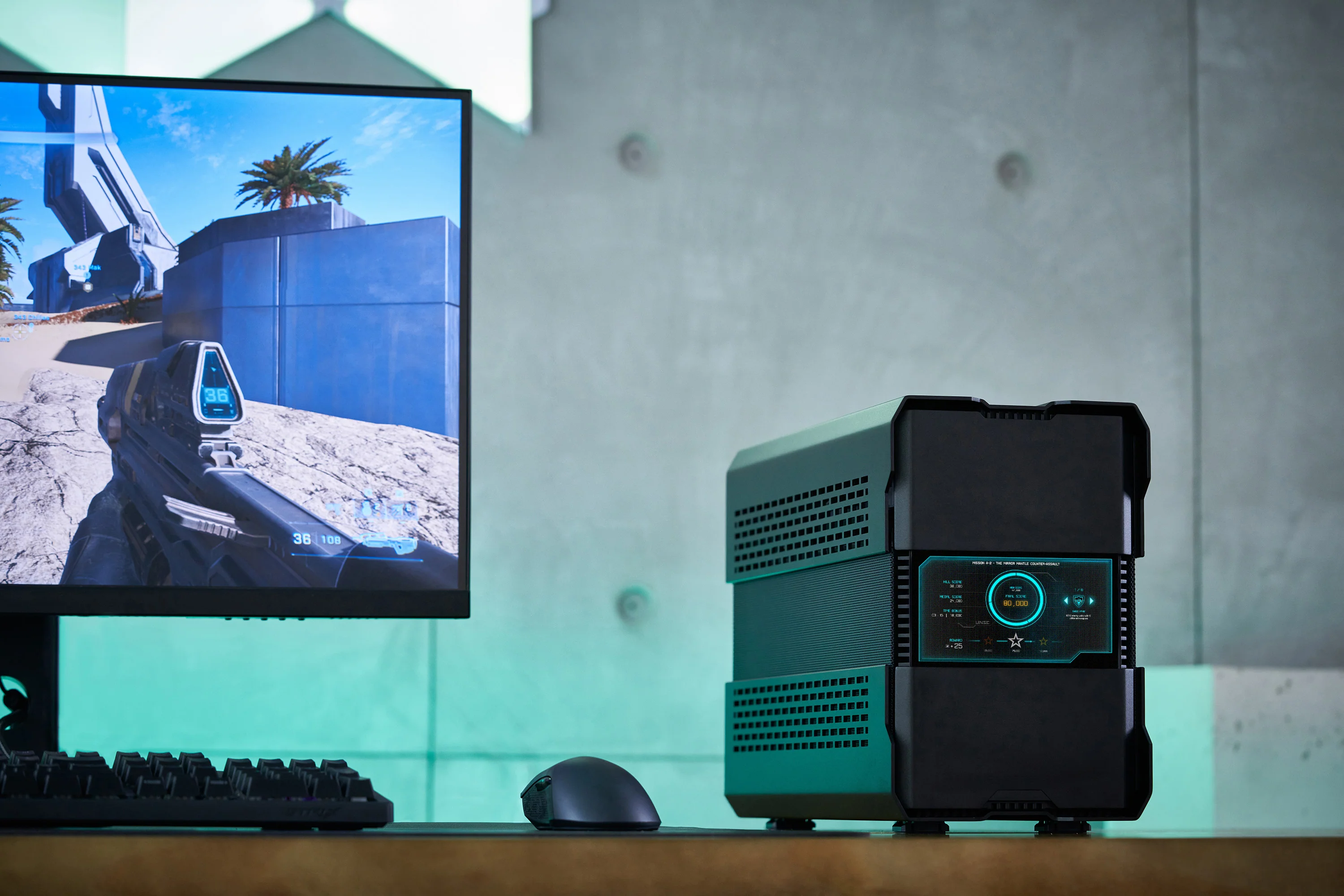 Phanteks Evolv Shift XT 5.5” Hi-Res Display, 60hz refresh rate, 2160x1440 IPS Panel with LED backlighting, Black - Image 6