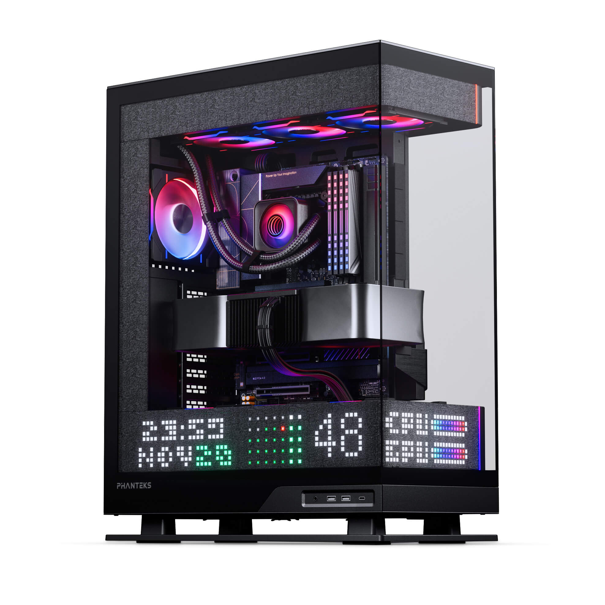 Phanteks Evolv X2 Matrix Charcoal Black - Image 11
