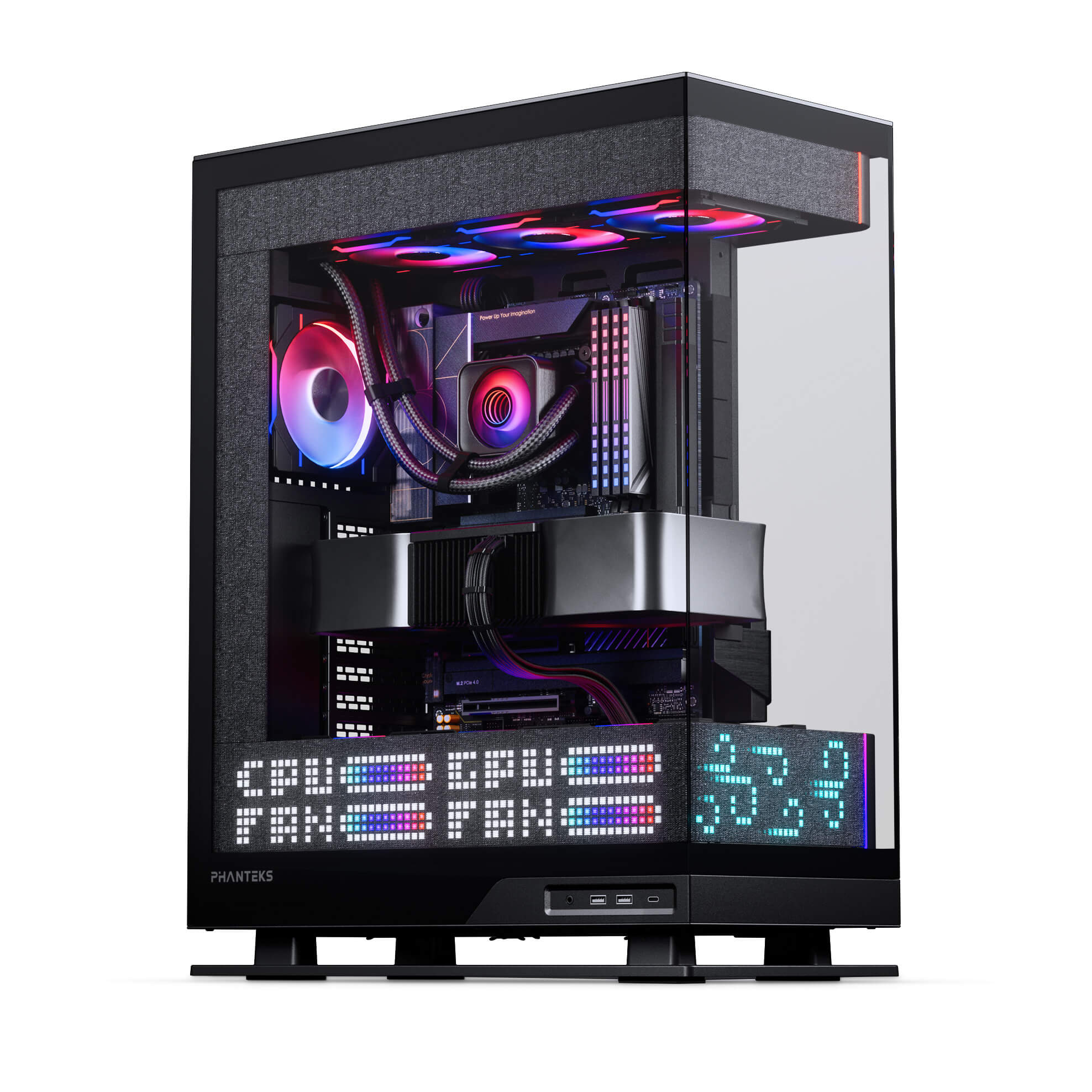 Phanteks Evolv X2 Matrix Charcoal Black - Image 12