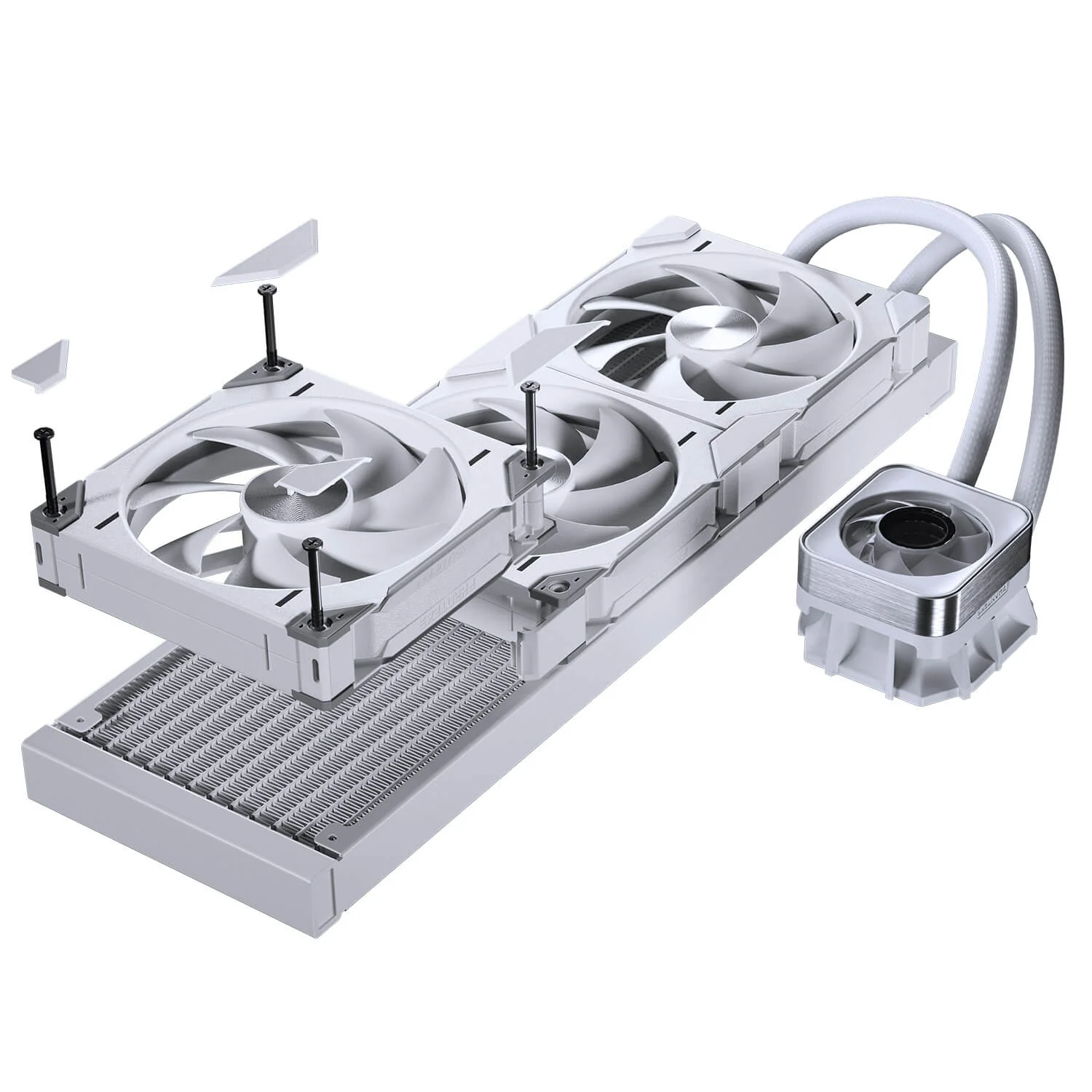 Phanteks Glacier One 420D30 X2 All in One Liquid CPU Cooler - Image 11