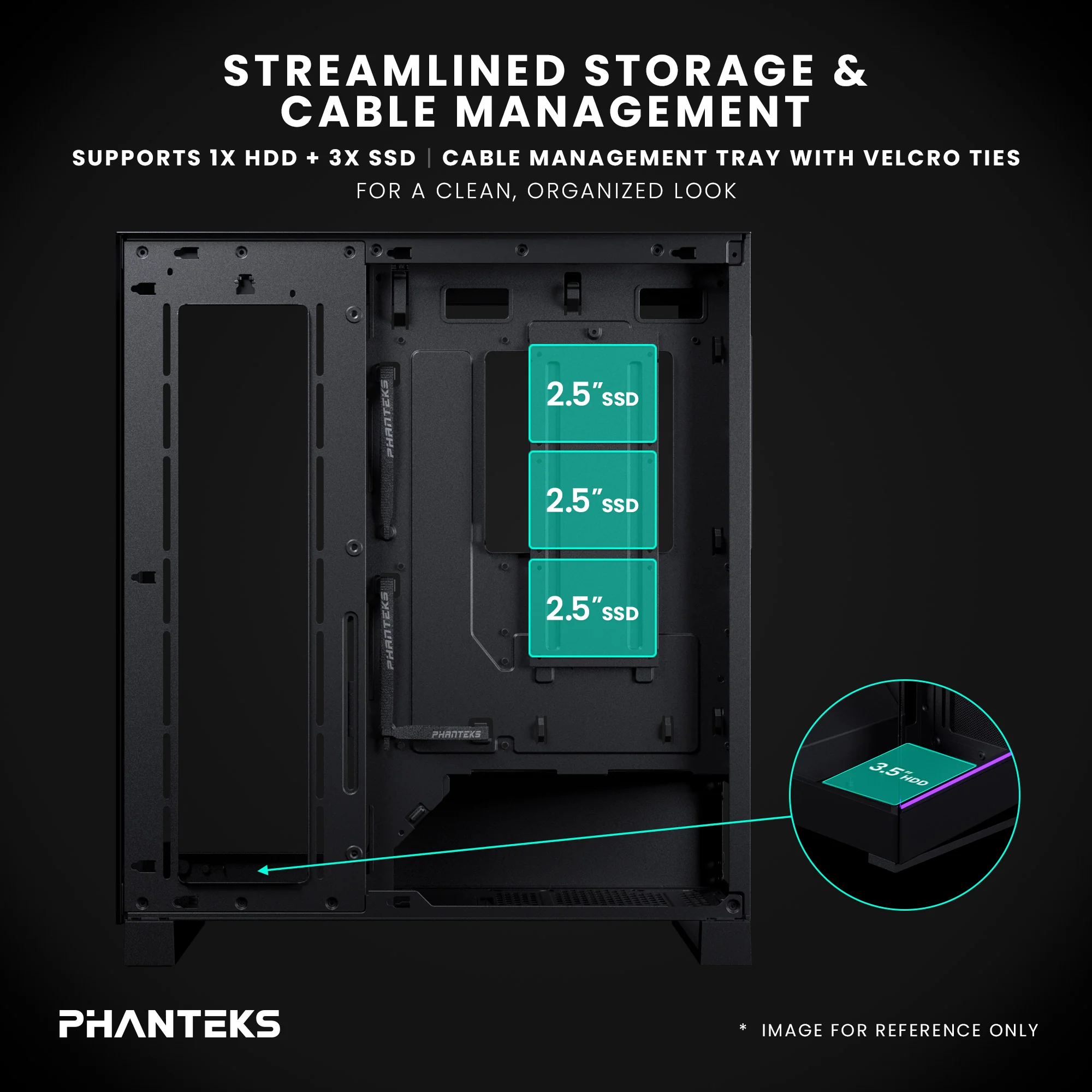 Phanteks NV5S Black - Image 4