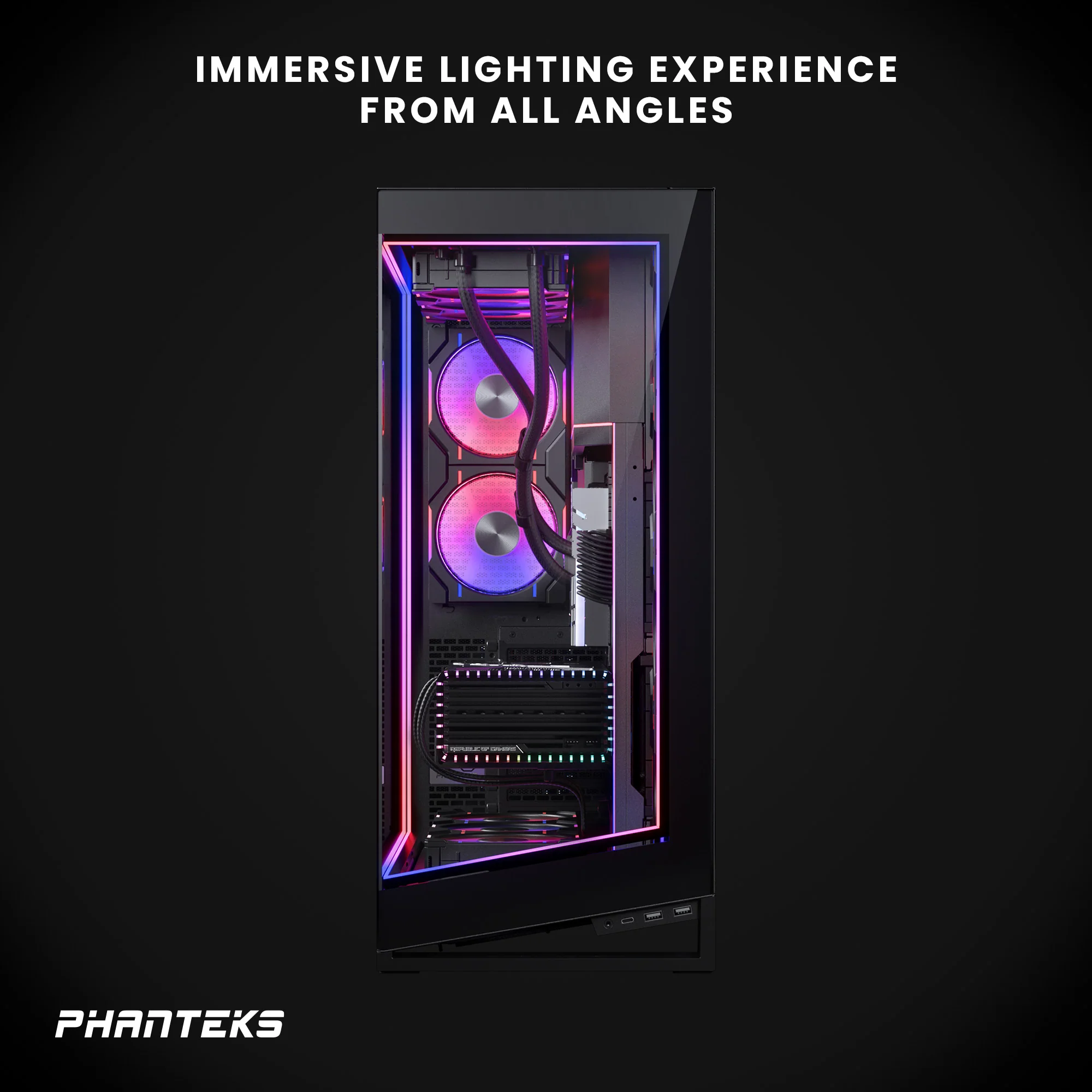 Phanteks NV7 Premium DRGB Kit - Black - Image 3