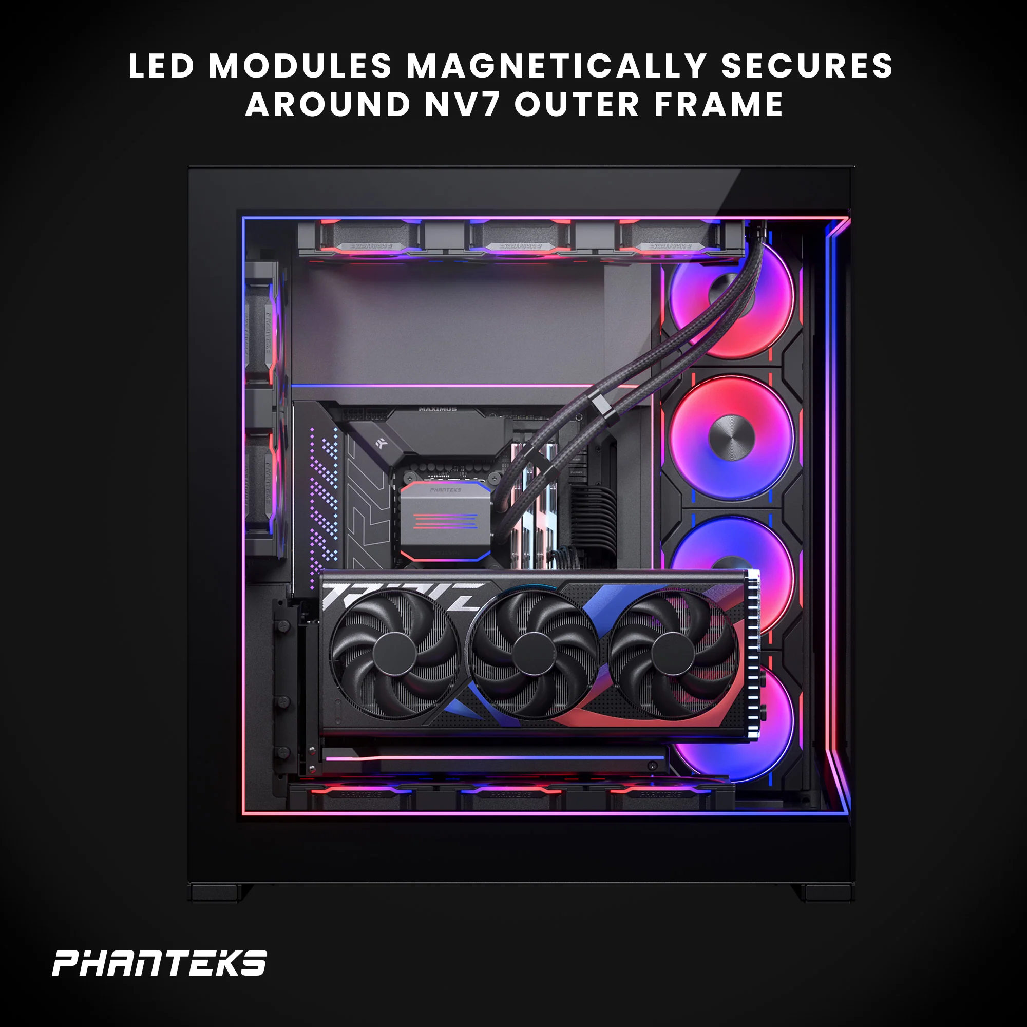 Phanteks NV7 Premium DRGB Kit - Black - Image 4