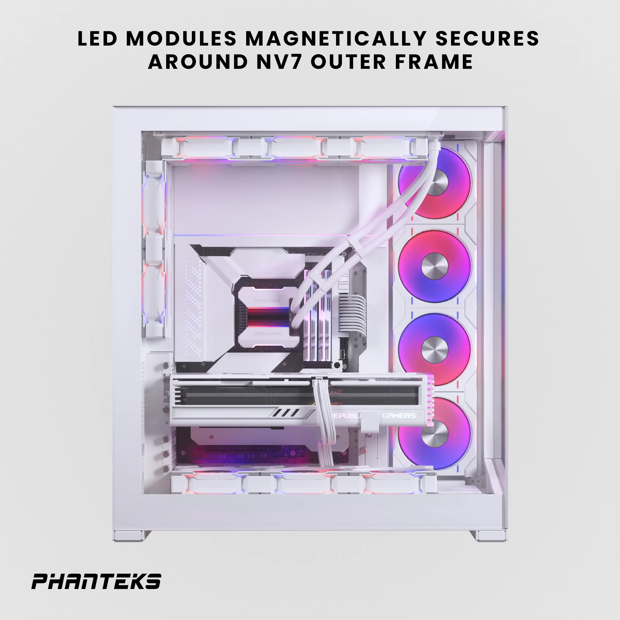 Phanteks NV7 Premium DRGB Kit - White - Image 4