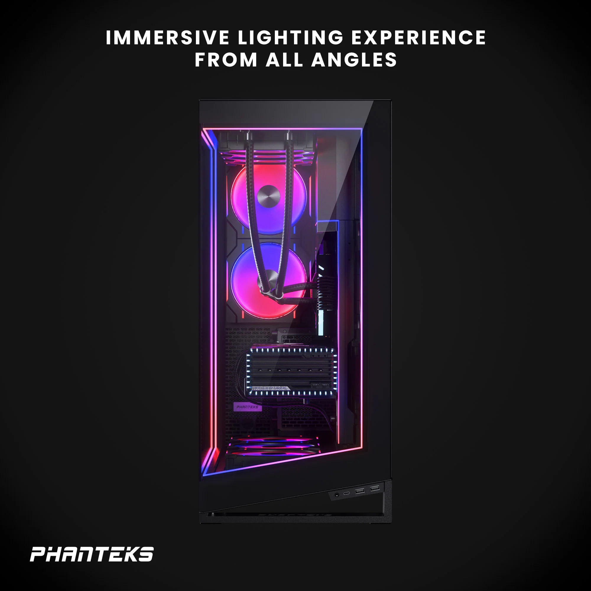 Phanteks NV9 Premium DRGB Kit - Black - Image 4
